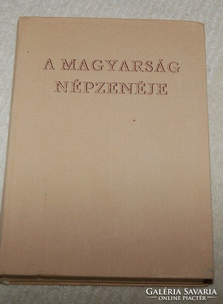 The Hungarian folk music is vargyas lajos