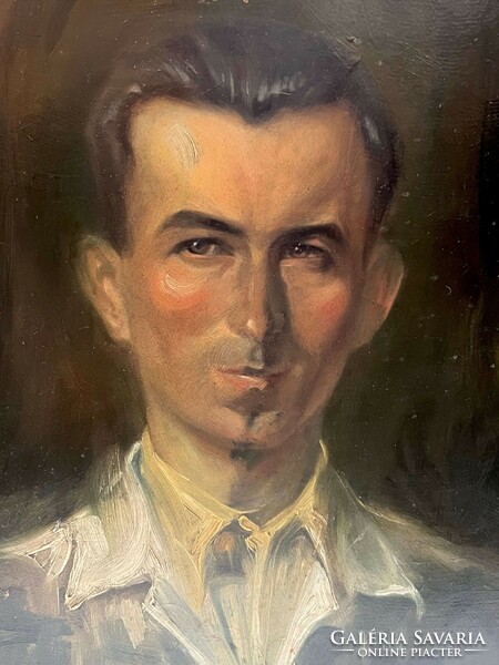 Pozsonyi Jenő (1883- ) Önarcképem, 1943 /megvásárlásához számlát adunk/