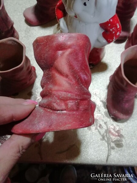 Santa's 7 boots in the condition shown in the pictures