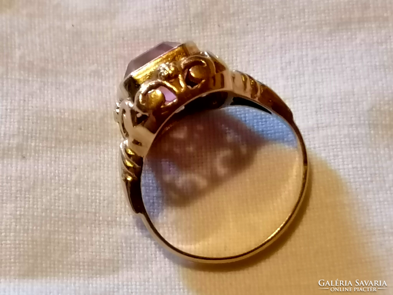 Vintage stílusú arany gyűrű  36.