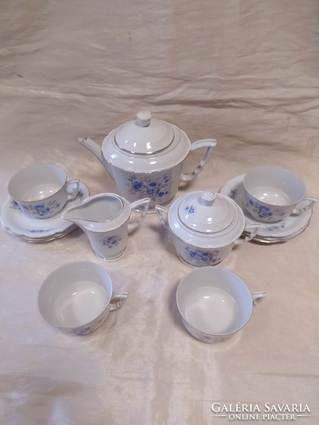 Antique Zsolnay porcelain tea set