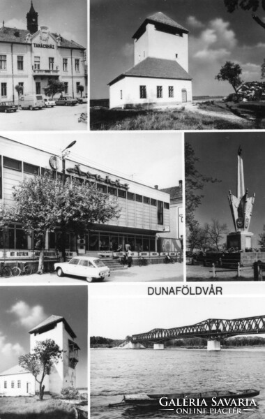 B - 099  Posta tiszta magyar városok, Dunaföldvár