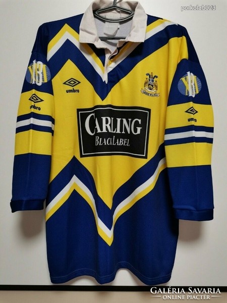 Vintage Leeds RLFC 1991-1992 Home Rugby Shirt Jersey Umbro ( M-L )