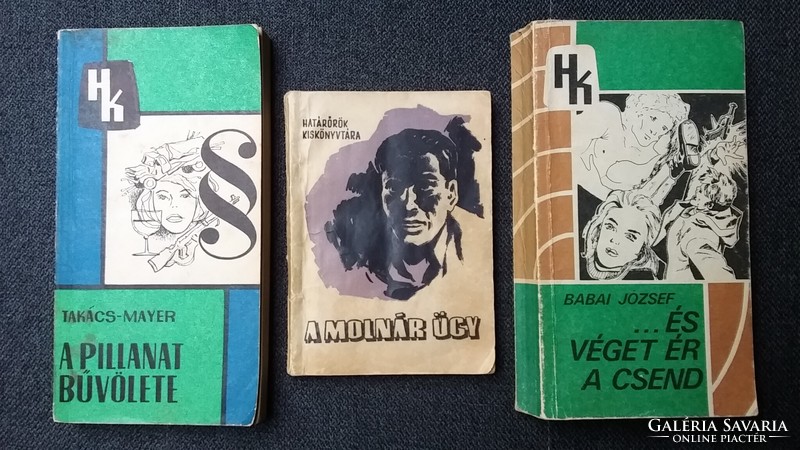 Határőrök kiskönyvtára sorozat három kötet