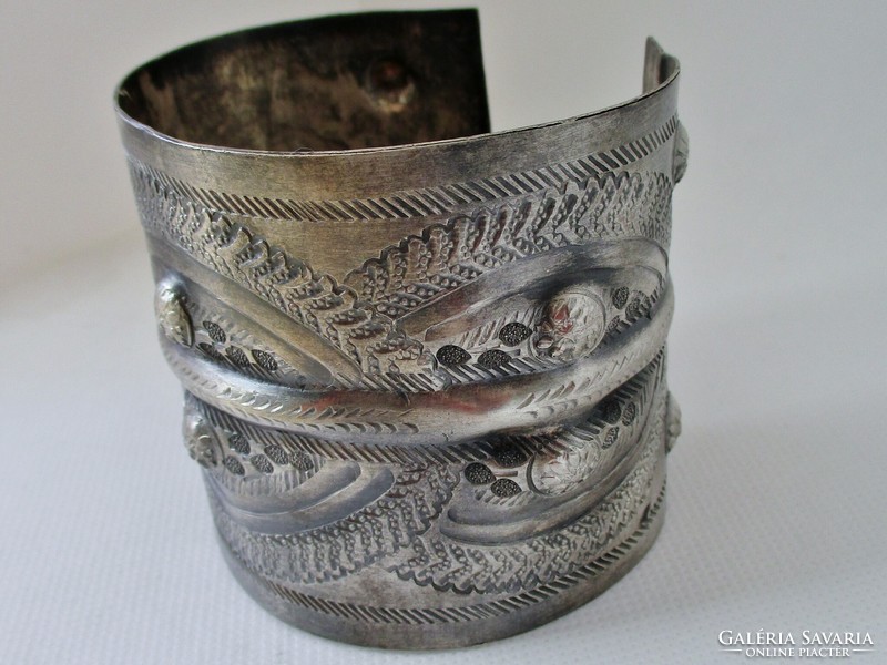 Special antique silver motorcycle bracelet