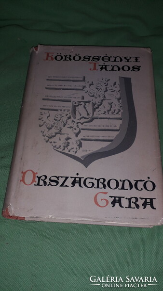 1956. János Körössényi: Gara, a country-ruiner, a book dedicated by the author, according to the pictures, a seed sower