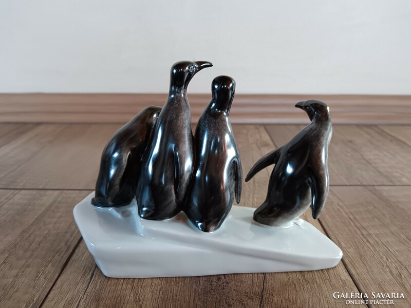 Rare Herend penguins