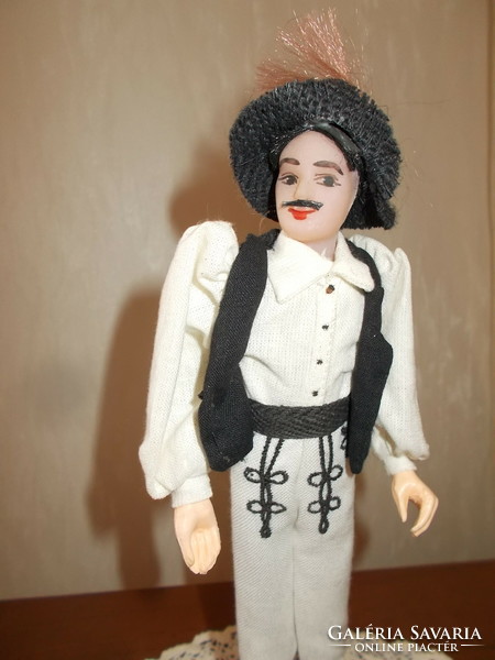 New, folk costume doll, figure, ornament. 25 Cm