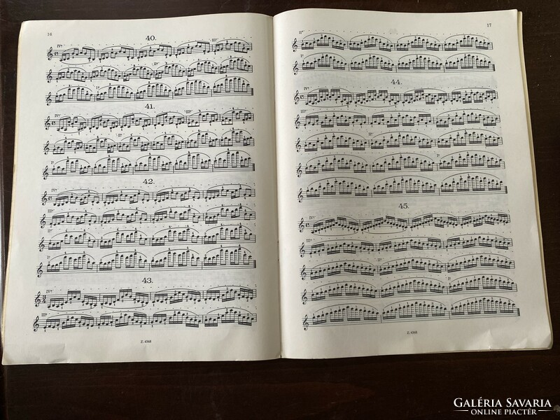 Otakar Sevcik: Előgyakorlatok hegedűre - Op. 8