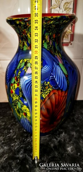 An interesting Murano vase