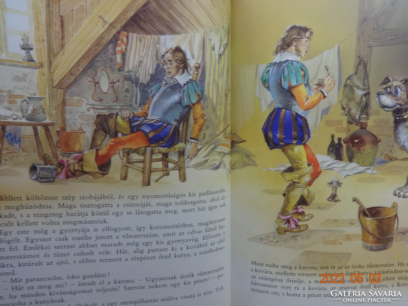 3 szép Andersen-mesekönyv együtt: A rút kiskacsa + A két okos + A csodálatos tűzszerszám