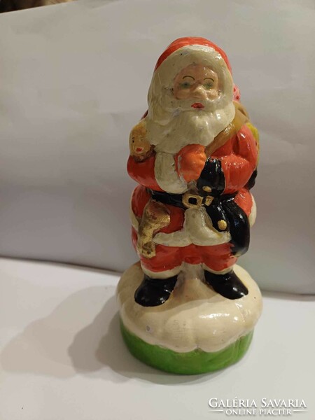 Old hand-painted ceramic Santa Claus