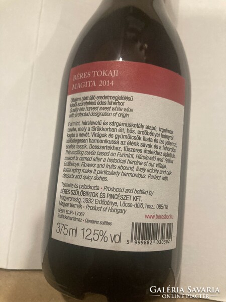 Tokaji Béres Magita 2014