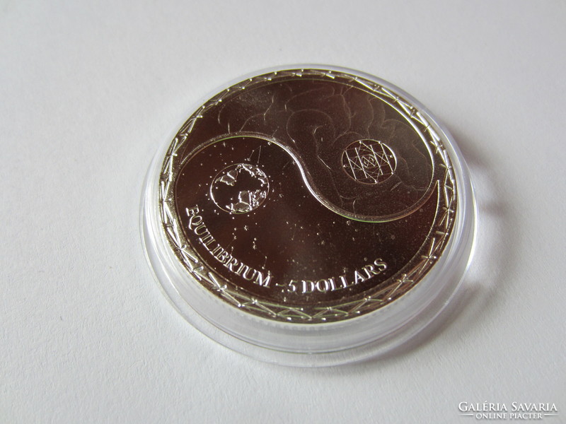 Equilibrium - balance Tokelau 2022 1 oz silver coin 0.999