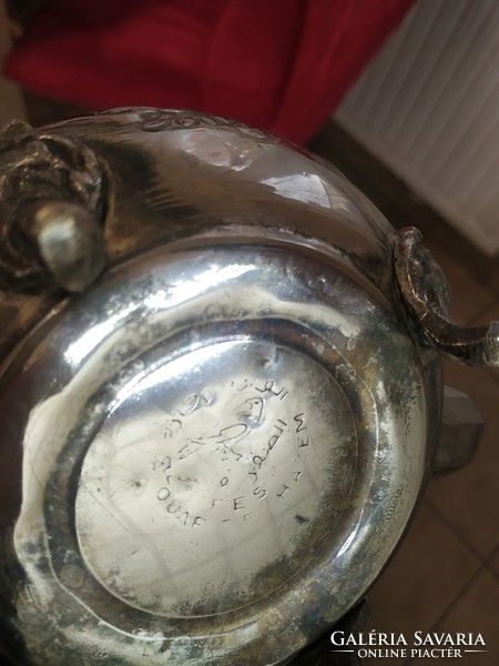 Silver-plated alpaca jug for sale!