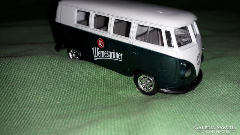 Welly -1963. Volkswagen t1 minibus metal small car model car according to the pictures