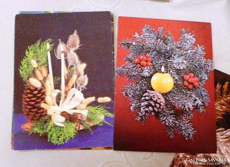Retro Christmas cards