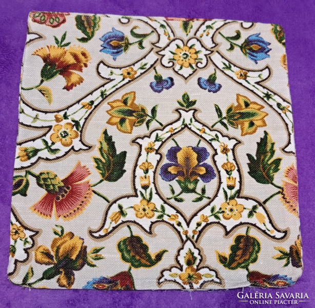 Floral tapestry decorative pillow (m4303)