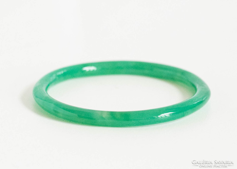 Vintage green glass bracelet - bracelet, bracelet, jewelry, ethno, boho, folk art