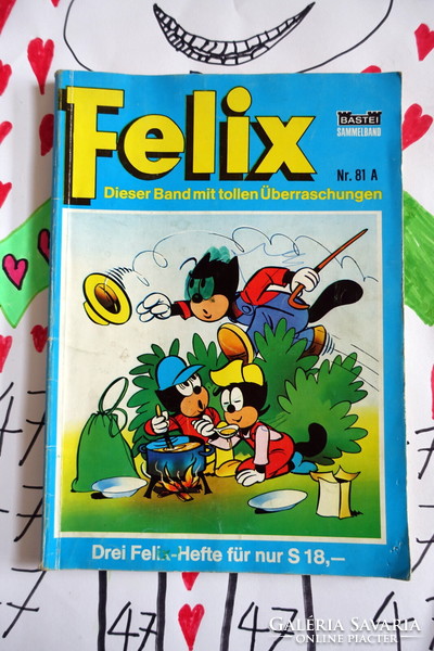 Felix  /  Régi ÚJSÁGOK KÉPREGÉNYEK MAGAZINOK Ssz.:  25689