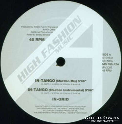 In-Grid - In-Tango (12")