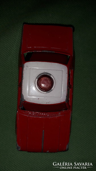 1980s Metal Matchbox Clasp Metal Car Fire Commander's Metal Mini Car As Pictures