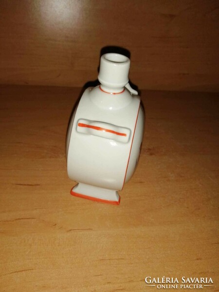Zsolnay porcelain water bottle - 11.5 cm high (36/d)