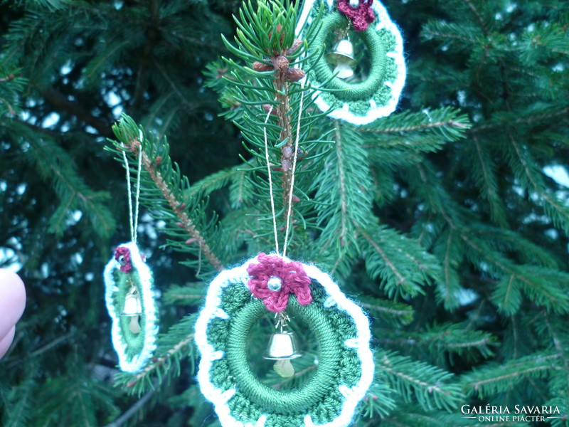 Pine tree ornaments