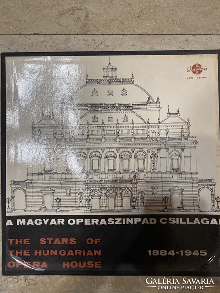 Stars of the Hungarian opera stage 2 vinyl records