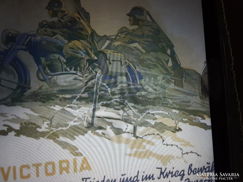 Német Victoria Motor papír 1942