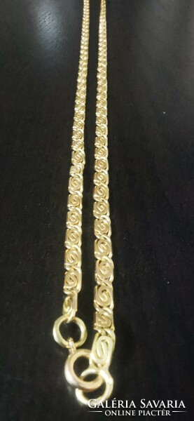 Solid gold necklace 14k.