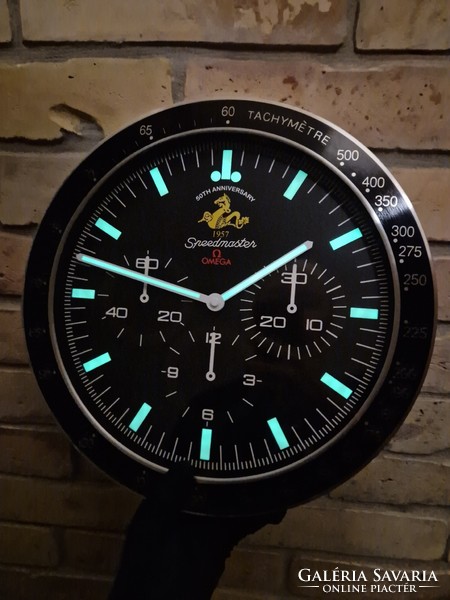 Omega speedmaster 50th anniversary - wall clock