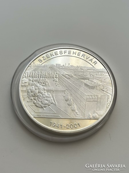 Alcoa coffee metal silver pp 0.925 Commemorative medal 2001 in capsule