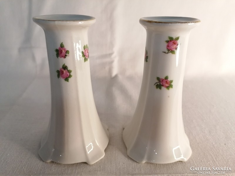 Czechoslovakia, pair of candle holders