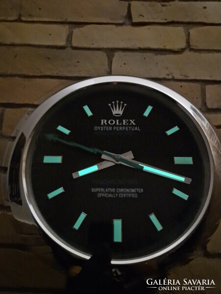 Rolex Milgauss Falióra (Dealer clock)