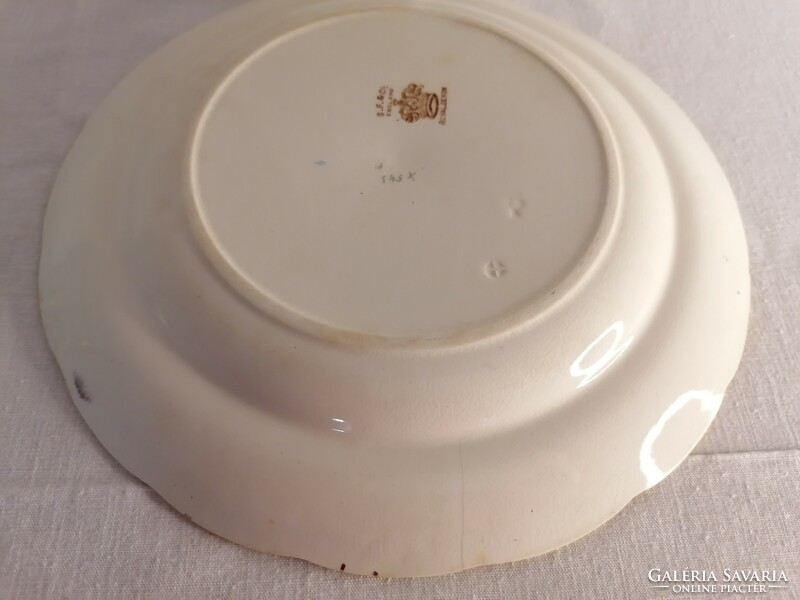 S.F.&Co Royaldevon England, antik tányér