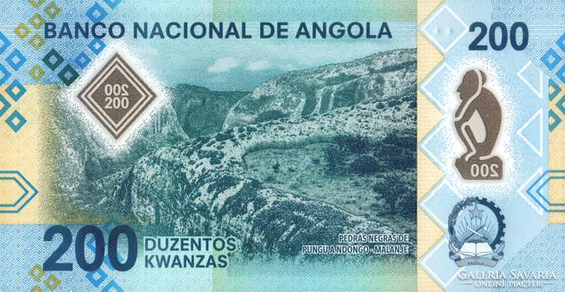 Angola 200 kwanzas 2020 unc