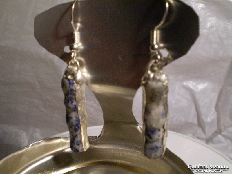 Handmade lapis lazuli earrings