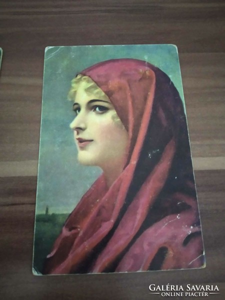 2 Stengel postcards in one, used