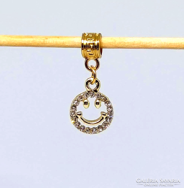 Pandora compatible smiley charm for bracelet, necklace 143
