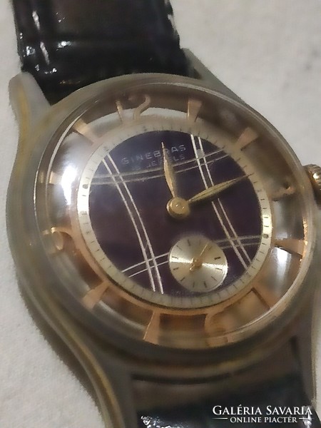" Első próbálkozások" Ginebras, svájci manufakturális karóra a 1960-as évekből,  Skeleton típus!