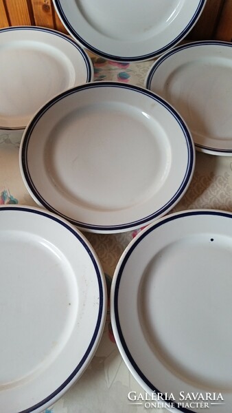 Alföldi 19 cm blue striped plates mens plates