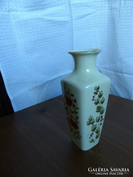 Small porcelain vase marked Zsolnay