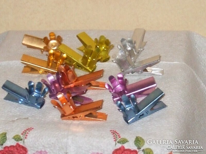 12.PcsOld colored candle holder.