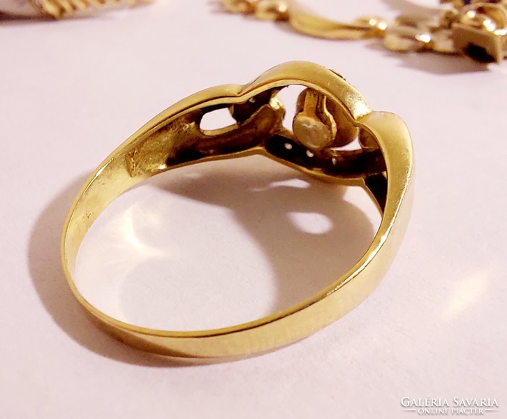 18K arany gyűrű (160)