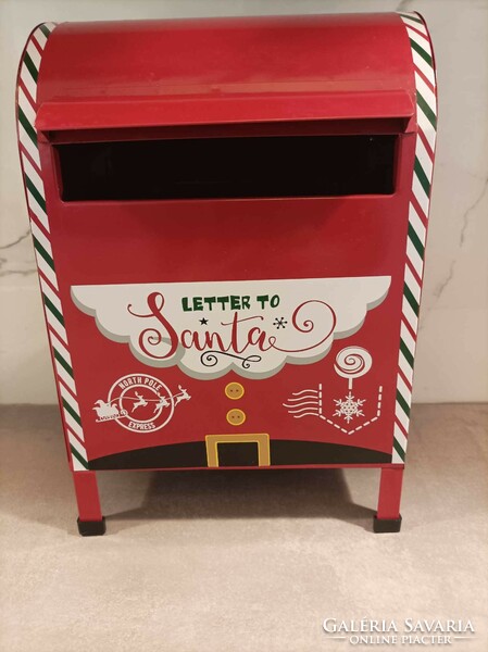 Christmas mailbox, Santa's mailbox made of metal