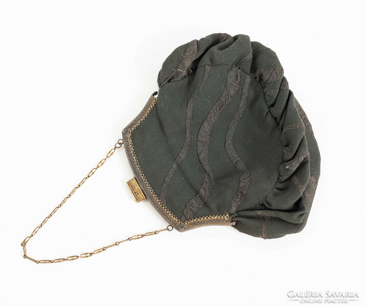 Gobelinnel díszített alkalmi táska, erszény - fácán és rózsa mintával - hímzett retikül