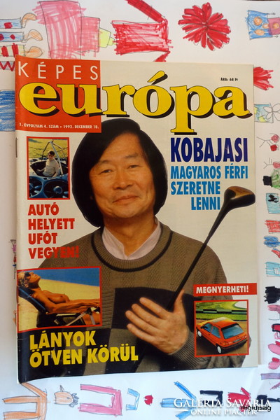 1992 December 18 / capable of Europe / birthday :-) original, old newspaper no.: 26375