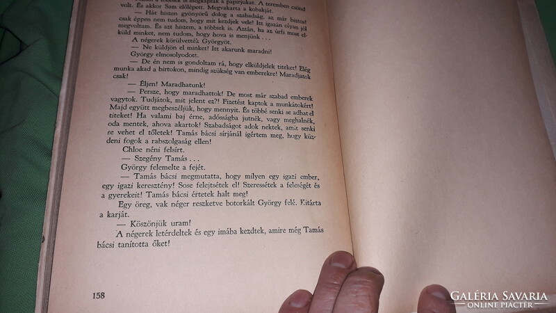 1945.Harriet Beecher Stowe : Tamás bácsi kunyhója klasszikus könyv a képek szerint  ATHENEUM