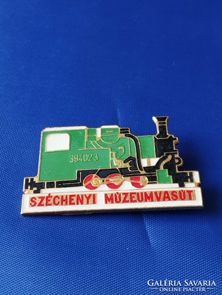 Széchenyi museum railway badge